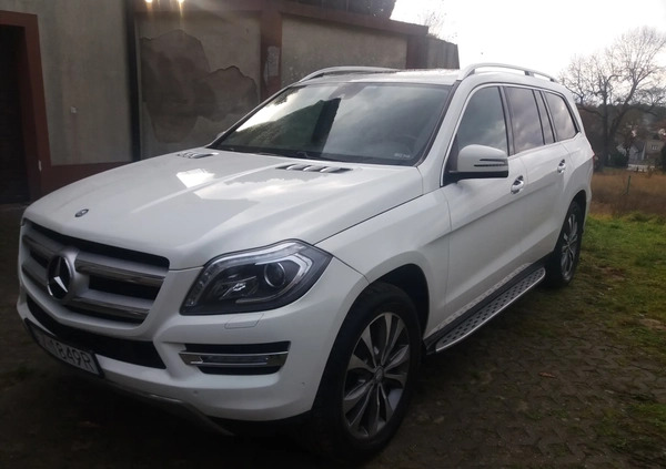 Mercedes-Benz GL cena 88000 przebieg: 164500, rok produkcji 2013 z Góra małe 211